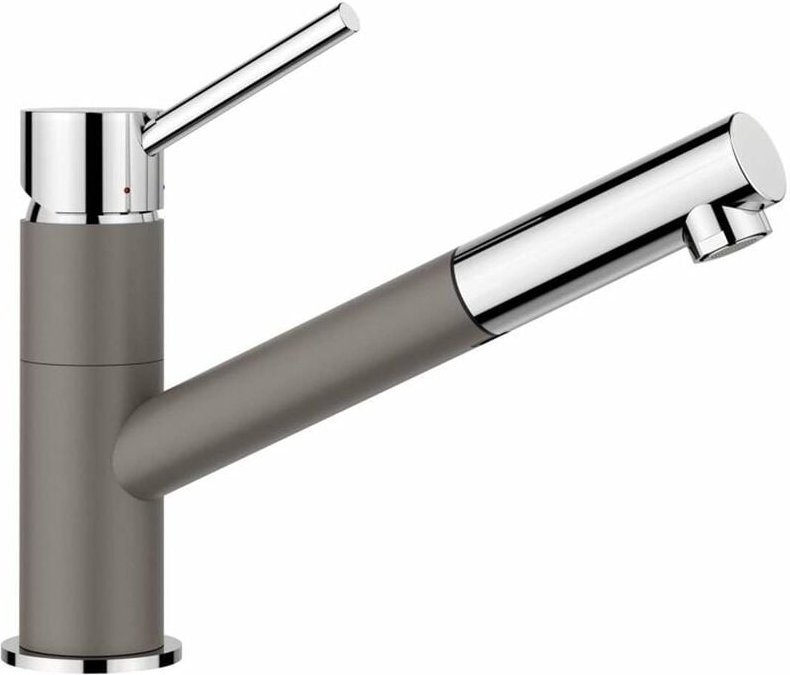 Blanco Kano S - Küchenarmatur mit ausziehbarem Auslauf, grau/chrom 526952