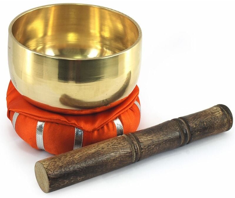 Signes Grimalt - Bowl Tibetan Bowl Accessoires Natura Redo Dorado Bol Bol - 10x12x12 cm