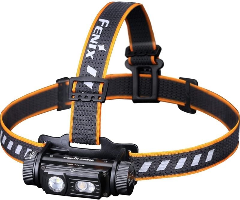 Thumbnail - LED-Stirnlampe HM60R, Akkubetrieb schwarz - Fenix