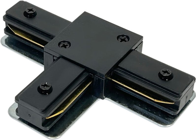 Verbinder für Lichtschienen 1F T HQ SCHWARZ