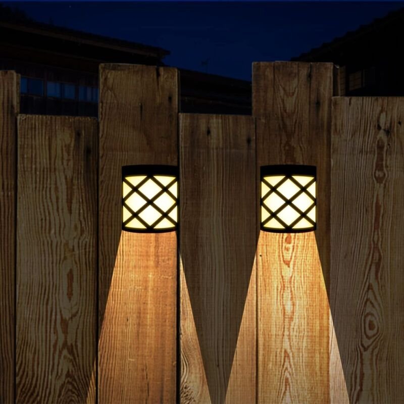 Solar-Außenwandleuchte, Solarbeleuchtung für den Außenbereich