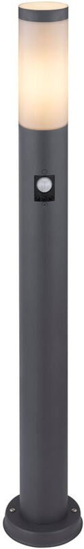 Wegeleuchte boston mit Bewegungsmelder in Anthrazit & Opal, Höhe 80cm
