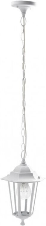 Fabrilamp - Aluminium Pendelleuchte auriga 1xe27 white regx17x17 cm ip44