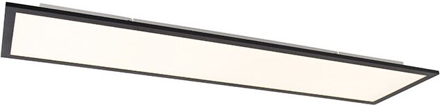 Modernes LED-Panel Schwarz 120 cm inkl. led Dim to Warm - Liv