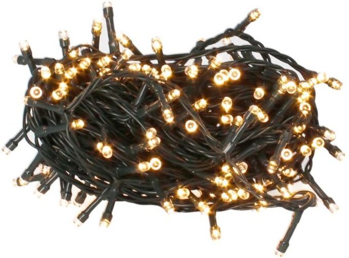 Girlande mit 8 Modi mit 100 LEDs (12 m), 2700 k, 230 v, IP44