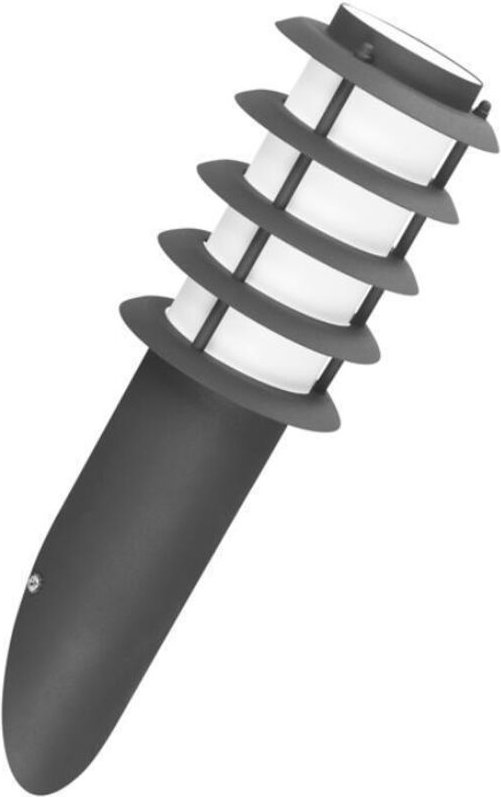 Thumbnail - Serena Gartenwandleuchte, abgewinkelt, grau, E27, IP44, 315113, Goldlux