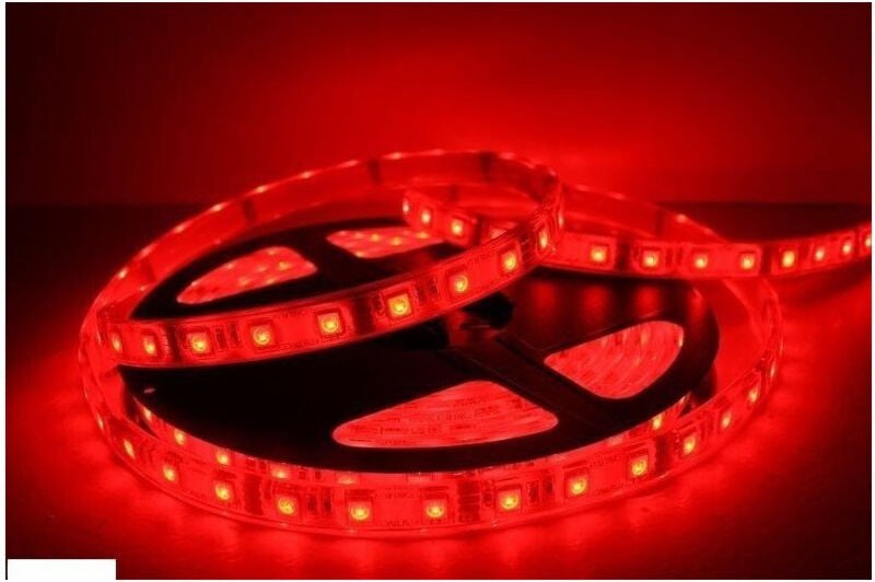 LED-Streifenrolle 5050, flexibel, 5 m, selbstklebend, für innen und außen, IP65 - - Trade Shop