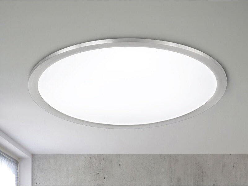 Led Deckenleuchte phoenix extrem flach & rund, dimmbar, ø 45cm