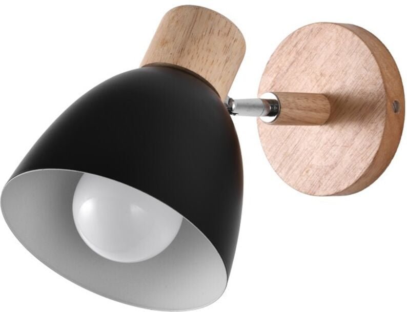 Nami Schwarze Wandleuchte 1xE27