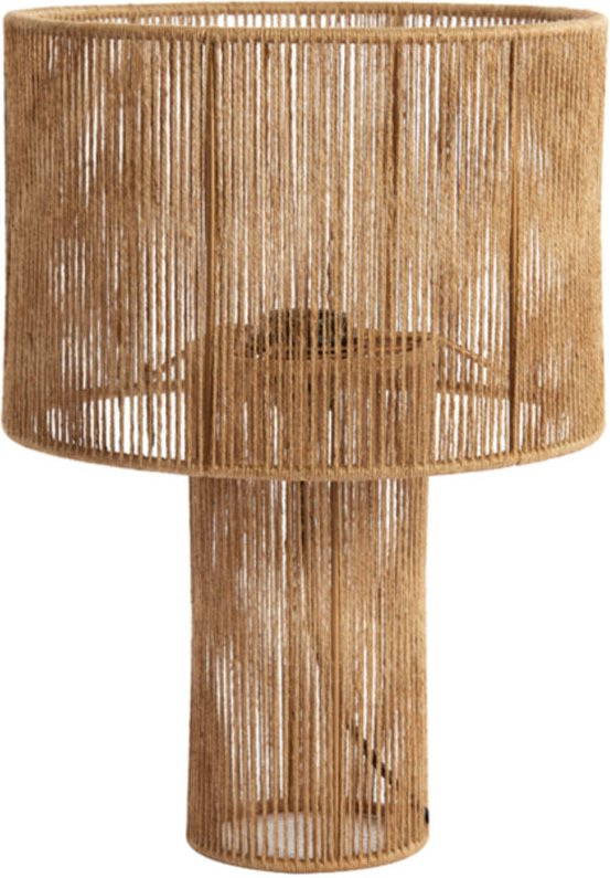 Light & Living - tischlampe - Lavatera - natürlich - jute - E27 -
