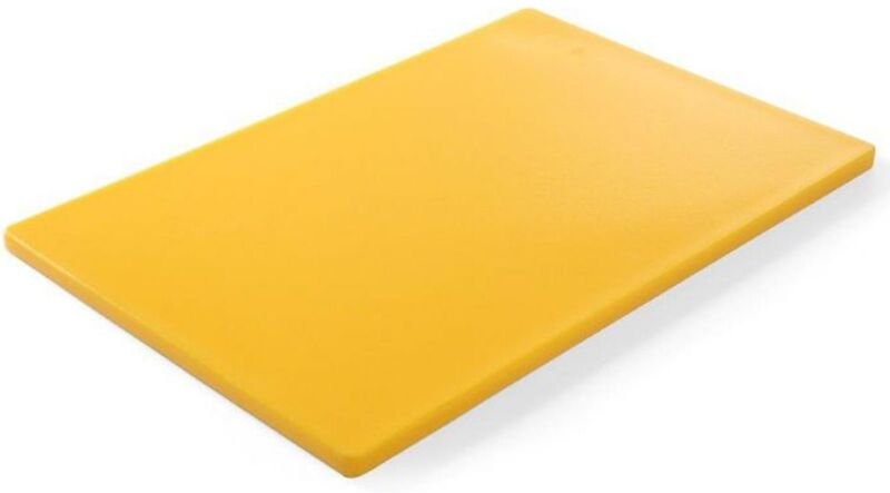 Schneidbretter haccp 600x400, Gelb, 600x400x(H)18mm - Hendi