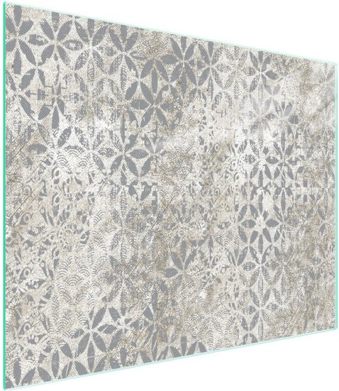 Glasschneidebrett 52x30 GRAU