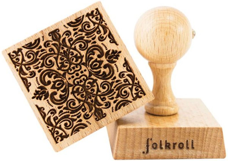 Keks-Block mit Damastmuster - Patisse