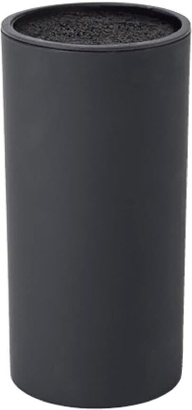 Universeller Messerblock aus weichem PP-Kunststoff – Zylindrische Form – Optimale Aufbewahrung in der Küche – Klingensch...