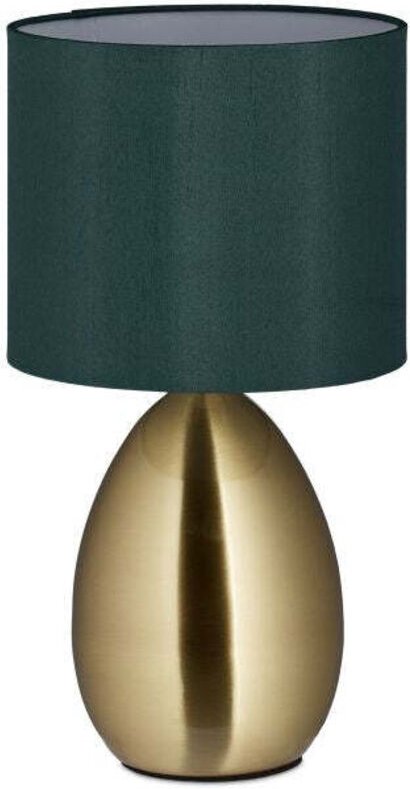 Nachttischlampe mit touchfunktion aus messing