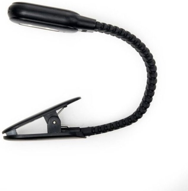 Tischlampe - Kikkerland - Wiederaufladbares Buch - LED - USB - Schwarz