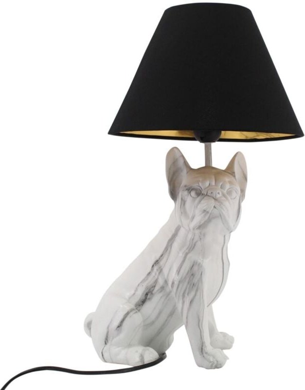 Signes Grimalt Fußlampenmöbel Bulldoggenlampen Lampe Weiß 25x31x48cm 27420