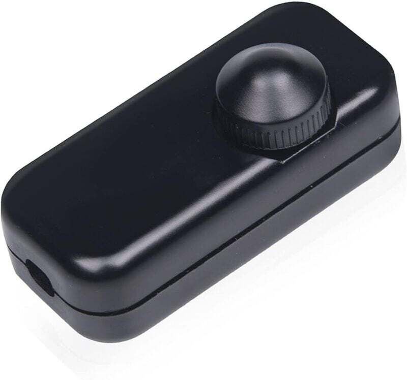 Thumbnail - Einstellbarer Dimmer 1W–150W LED Dimmbare Glühlampen Ein/Aus AC220–240V Inline/Zwischenschaltung Separat 1W Silent (Drah...