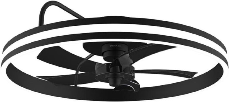 Deckenventilator de EnergySilence LampAero 650 FlowLight. 20W, dc Motor, led Licht de 45W, 5 Flügel de 17', Fernbedienun...