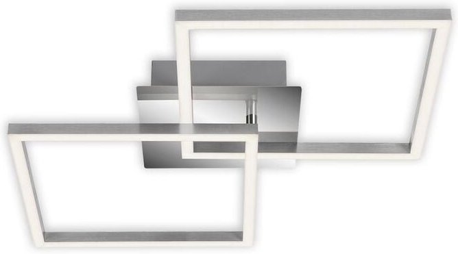 LED Deckenleuchte Dimmbar drehbar 24W silber Metall-Kunststoff Briloner