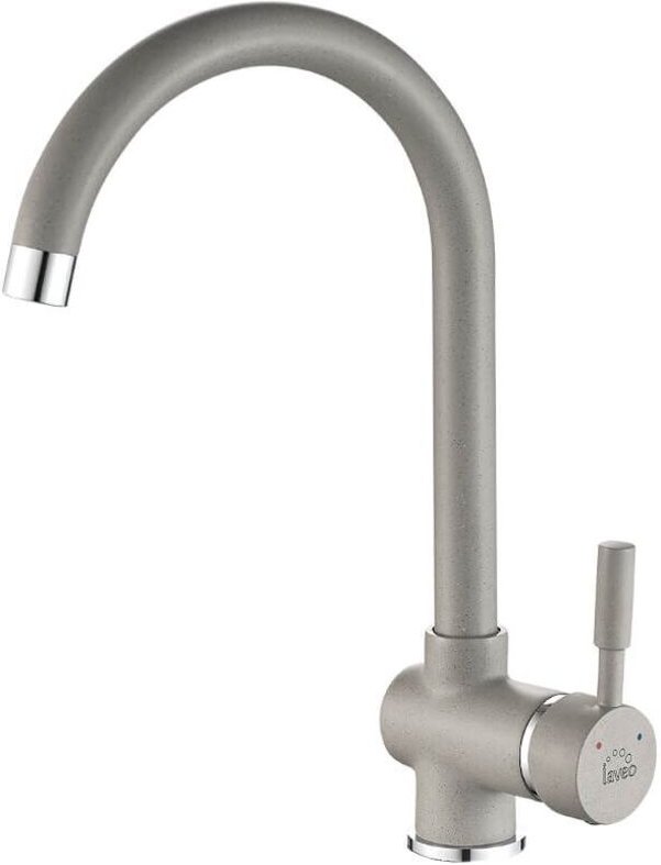 LETE Grauer Küchenspülen-Armatur