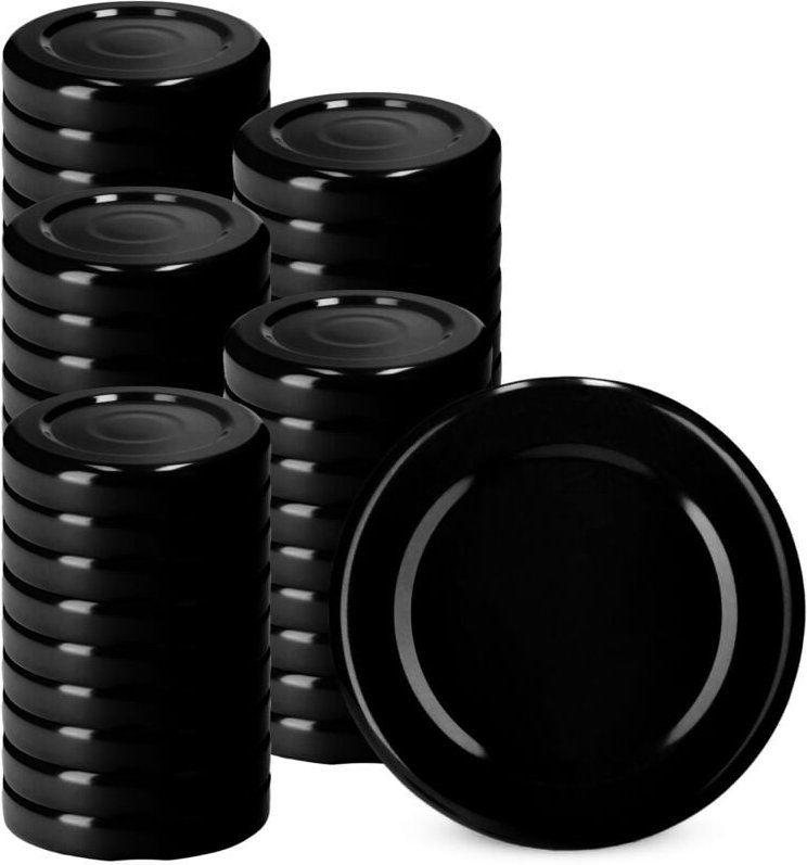 Kadax - Deckel fi38 Packung 50 Stück schwarz