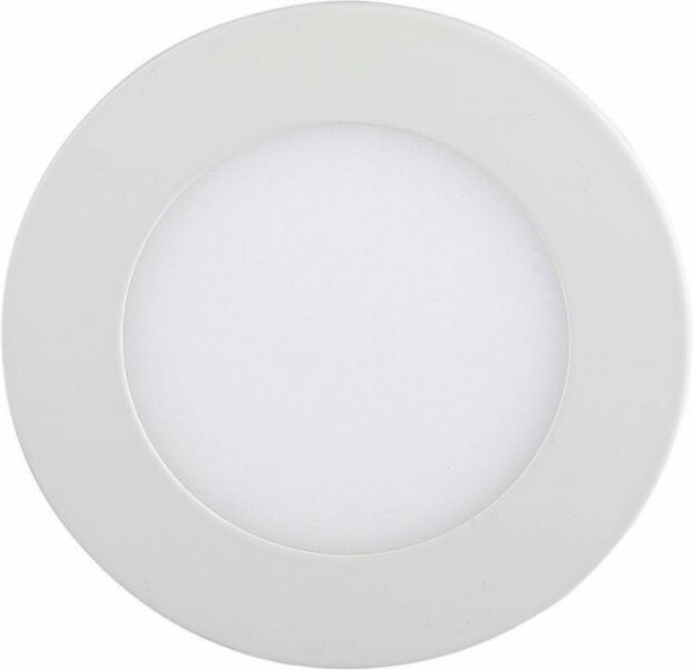 V-TAC Mini-LED-Panel, 3 W, rund, flächenbündig, Weiß, Warmweiß