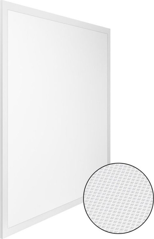 Fabrilamp - Einbaupanel led 'Medusa' mit Philips-Controller (40 w, 6500 k, 4400 lm) IP20 und UGR19, 59,5 x 59,5 x 3 cm, ...