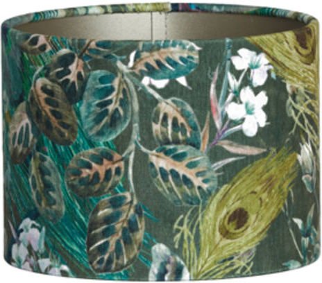 Light & Living - lampenschirm - Xenia Flora - grün - textil - Ø