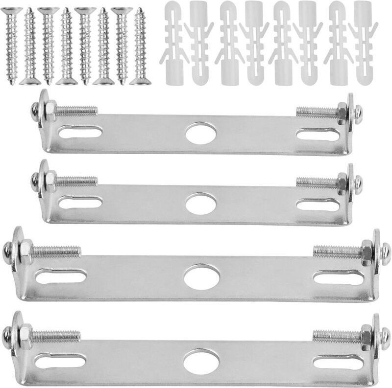 4-teiliges Set Deckenleuchten-Montagehalterungen (90 mm/105 mm) für Deckenleuchten in Wohn- und Büroräumen