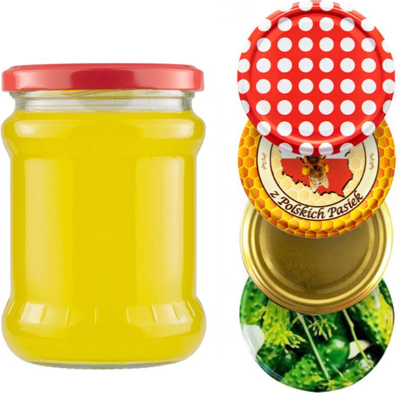 8 Gläser à 500 ml für Marmelade, Konserven, Fleisch, Honig