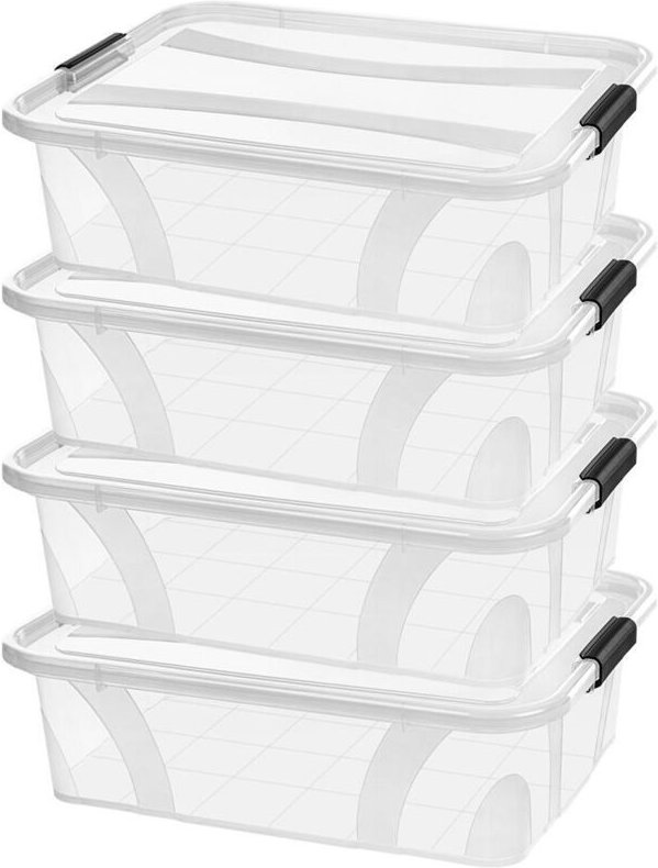 Siena Home - Aufbewahrungsbox Anzio 7 l 4er-Set