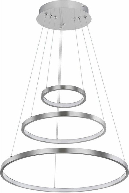 Hängeleuchte Wohnzimmer led Pendelleuchte Ring Hängelampe Esstisch dimmbar höhenverstellbar, 1x led 1x 57 Watt 1x 2200 l...