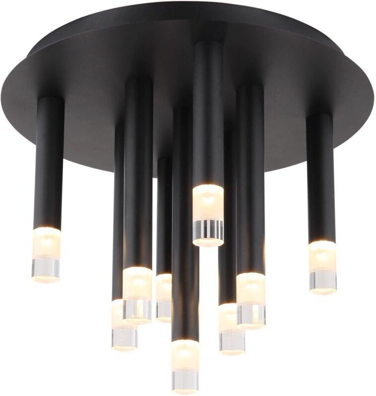 Globo - Deckenlampe Deckenleuchte Wohnzimmerlampe 9 flammig Esszimmerlampe h 29,6 cm