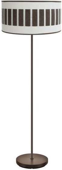 Fabrilamp - Ivanna 1xe27 Braun/Weiß-Oxid Wohnzimmerboden 163x40x40 Cm