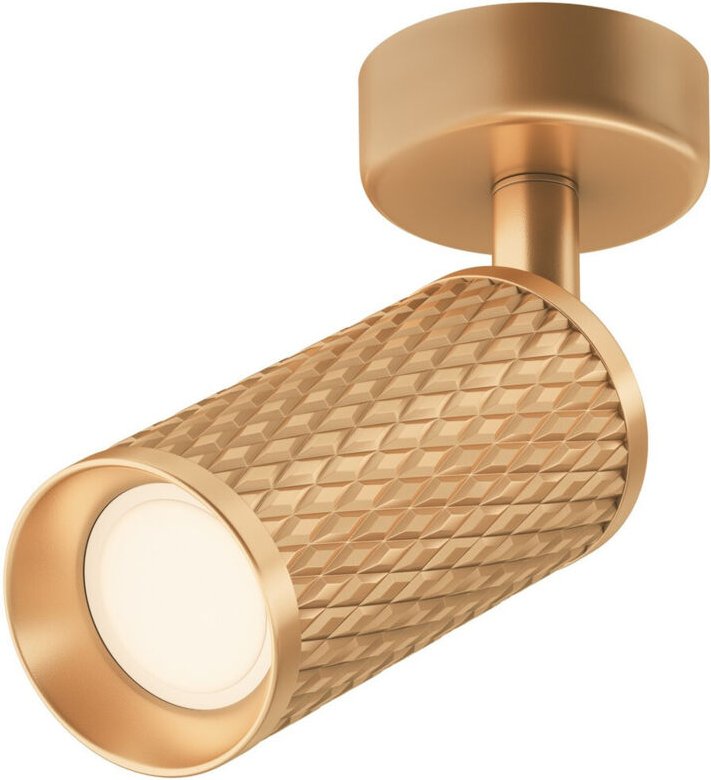 Maytoni Focus Design Einzelstrahler Mattgold 1xGU10