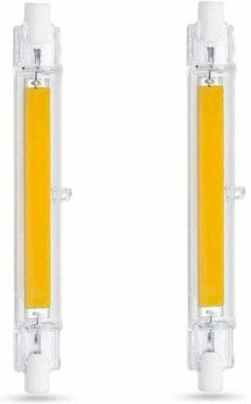 R7S LED-Glühbirne, 118 mm, 10 W, Kaltweiß 6000 K, 1000 lm, R7S J118 80 W, 100 W Halogenlampen-Äquivalent, dimmbar, R7S 1...