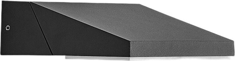 Led Wandleuchte außen 'Auda' aus Aluminium von Lucande