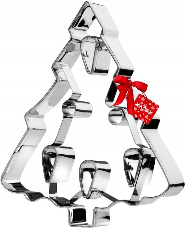 Kadax - Ausstechformen aus Edelstahl, Plätzchenformen, Weihnachtsbaum