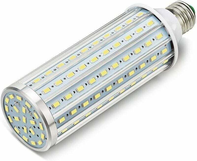 LED-Lampe, E27 60W 6000K 5850LM 550W-Äquivalent, Hochleistungs-Aluminiumlampe, AC85-265V, LED-Straßenleuchte, 360-Grad-F...