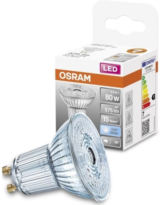 Led Reflektorlampe PAR16 6,9W GU10 575lm 4.000K 36°