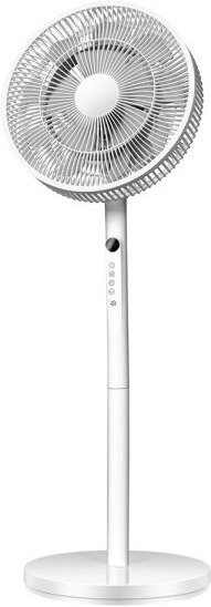 Bodenventilator de azor white 3vel 60w 70/100x35x35cm oszillierend w / Fernbedienung und Timer