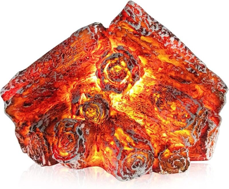 Flammen Lampe LED – Batteriebetriebene Deko-Leuchte für Halloween, Camping & Garten