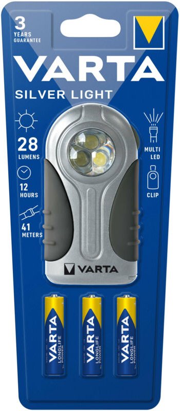 Thumbnail - Varta - 16647101421 Silver Light 3AAA mit Batt. 2021 Energieeffizienzklasse n.rel