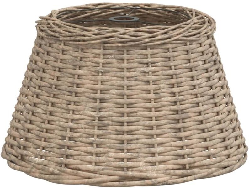 vidaXL Deckenleuchte Abat-jour braun Ø50x30 cm Weide