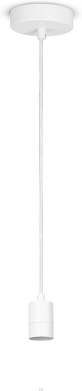 Paco Home - Deckenlampe Wohnzimmer Esszimmerlampe Pendelleuchte Esstisch Modern Hängelampe Weiß, 1er Pendelleuchte