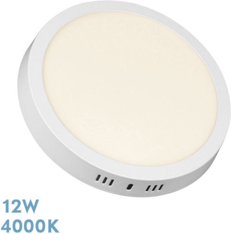 Fabrilamp - Downlight Superf. Thulita 12w 4000k White 960lm 2,8x17x17 Cm