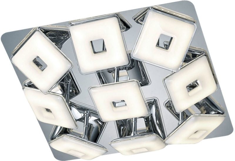 Led 34 Watt Decken Strahler Esszimmer Küchen Chrom Lampe verstellbar Trio Leuchten 675810906