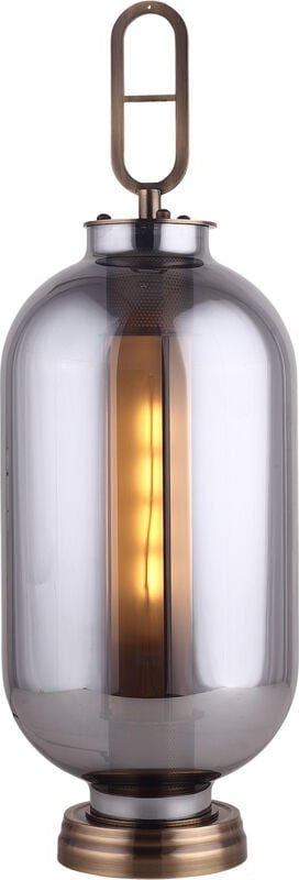 Tischlampe Lumineca Gylus 22x64 cm Grau