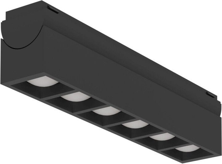 Led Spot Tplus 6 Lens 6W, Kunststoff schwarz mit Leuchtmittel - Eglo